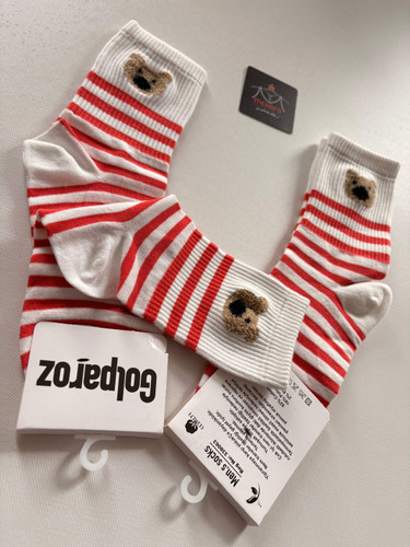 جوراب ساق دار زنانه خرسی کد 1021 گلپا رز