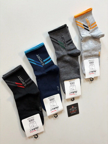 جوراب نیم ساق مردانه اسپرت کد 1007 پاران